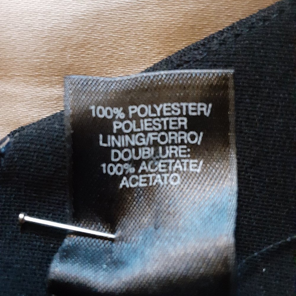 LIZ CLAIBORNE LITTLE BLACK DRESS/ 8P - Picture 12 of 13